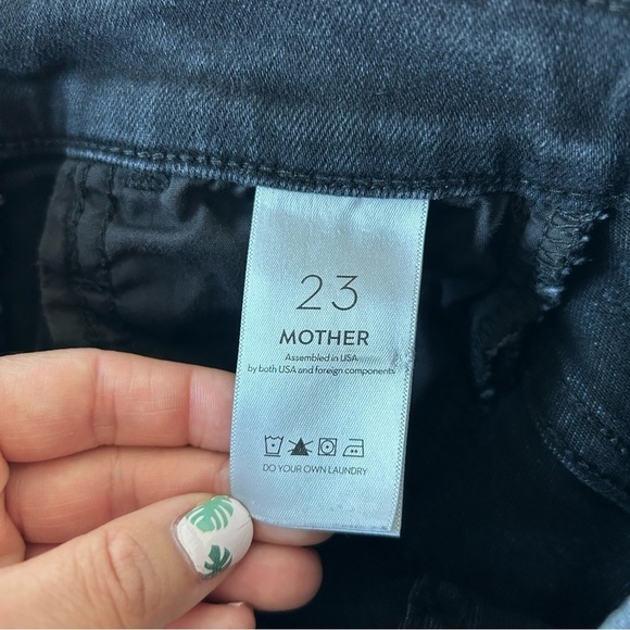 Mother The Hustler Ankle Fray jeans Encounters At Night 23 - Picture 13 of 15